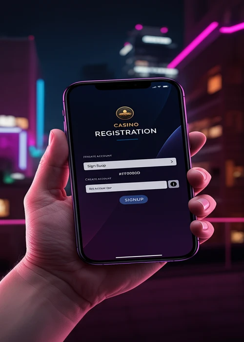 Interface conviviale du formulaire d'inscription de Casino Together, invitant les nouveaux joueurs à créer leur compte en quelques étapes simples.